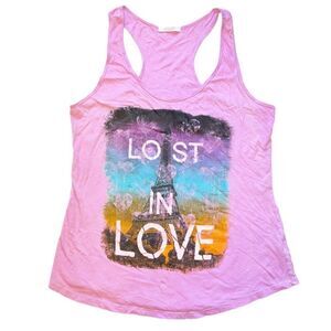 dELiA*s Eiffel Tower LOVE tank top